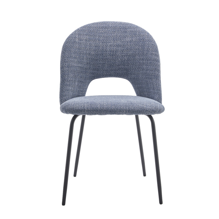 Sillas de comedor CECILE – Pack 4 uds. | Diseño elegante y tapizado cómodo