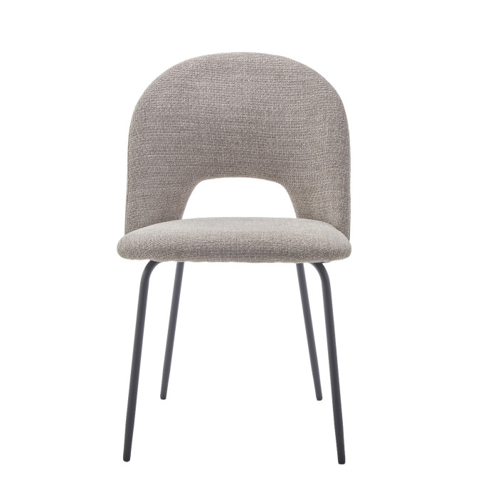 Sillas de comedor CECILE – Pack 4 uds. | Diseño elegante y tapizado cómodo