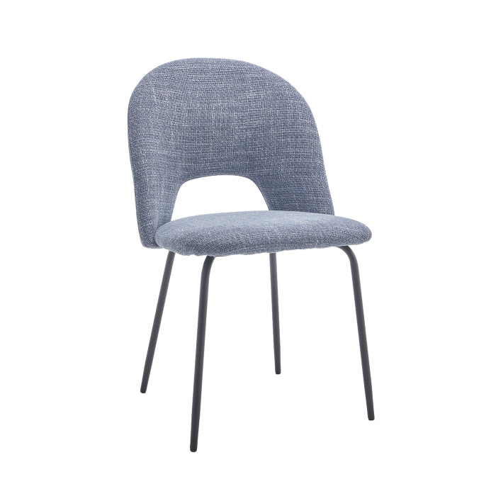 Sillas de comedor CECILE – Pack 4 uds. | Diseño elegante y tapizado cómodo