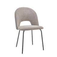 Sillas de comedor CECILE – Pack 4 uds. | Diseño elegante y tapizado cómodo