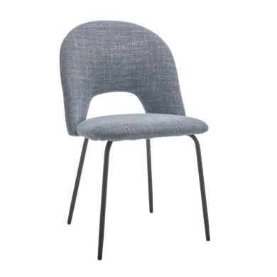 Sillas de comedor CECILE – Pack 4 uds. | Diseño elegante y tapizado cómodo