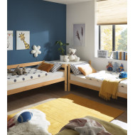 Litera Martu – Litera juvenil blanca convertible en 2 camas