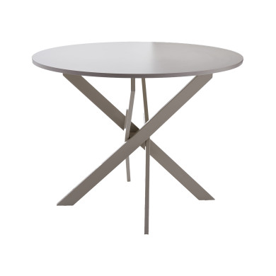 Mesa redonda BLAKE – Estilo industrial para comedor o cocina Mesa redonda BLAKE – Estilo industrial para comedor o cocina