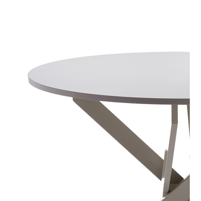Mesa redonda BLAKE – Estilo industrial para comedor o cocina Mesa redonda BLAKE – Estilo industrial para comedor o cocina