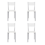 Pack 4 sillas Coll – Sillas de cocina tapizadas en PVC