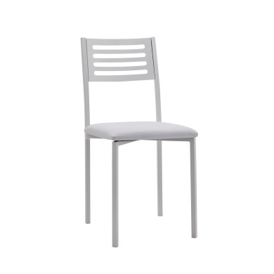 Pack 4 sillas Jul – Sillas de cocina tapizadas en PVC Pack 4 sillas Jul – Sillas de cocina tapizadas en PVC