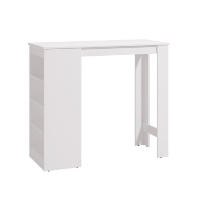 Mesa alta Valen – Mesa de cocina con estantería integrada Mesa alta Valen – Mesa de cocina con estantería integrada