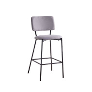 Taburetes Ned – Pack de 4 tapizados en tela antimanchas Taburetes Ned – Pack de 4 tapizados en tela antimanchas