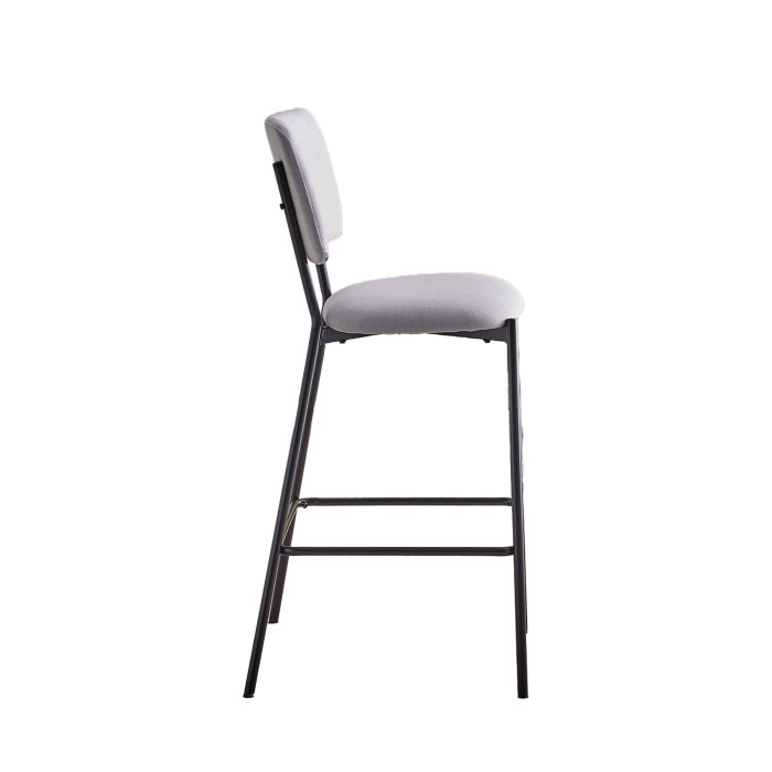 Taburetes Ned – Pack de 4 tapizados en tela antimanchas Taburetes Ned – Pack de 4 tapizados en tela antimanchas