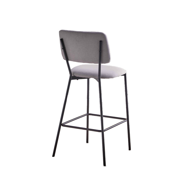 Taburetes Ned – Pack de 4 tapizados en tela antimanchas Taburetes Ned – Pack de 4 tapizados en tela antimanchas