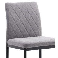 Taburetes Estor – Pack de 4 altos con tapizado antimanchas