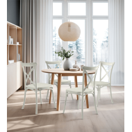 Pack 4 sillas polipropileno BONNIE