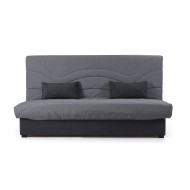 Sofá cama Tedgi – Apertura clic clac con arcón y colchones de poliuretano