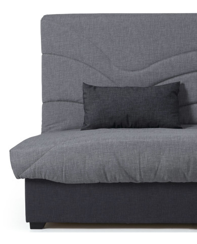 Sofá cama Tedgi – Apertura clic clac con arcón y colchones de poliuretano Sofá cama Tedgi – Apertura clic clac con arcón y colchones de poliuretano