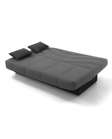 Sofá cama Tedgi – Apertura clic clac con arcón y colchones de poliuretano Sofá cama Tedgi – Apertura clic clac con arcón y colchones de poliuretano