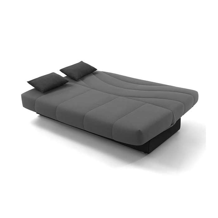 Sofá cama Tedgi – Apertura clic clac con arcón y colchones de poliuretano