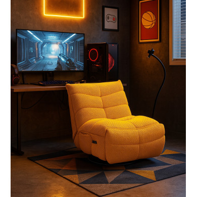 Sillón gaming Dami – Relax eléctrico y brazo móvil para gamers