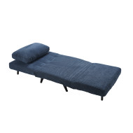 Sofá cama Triana – Sillón plegable clic clac con cojín lumbar