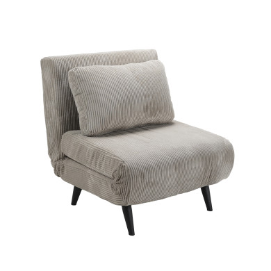 Sofá cama Triana – Sillón plegable clic clac con cojín lumbar