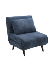 Sofá cama Triana – Sillón plegable clic clac con cojín lumbar