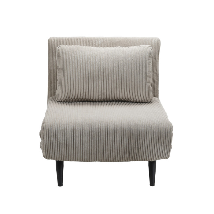 Sofá cama Triana – Sillón plegable clic clac con cojín lumbar