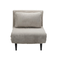 Sofá cama Triana – Sillón plegable clic clac con cojín lumbar