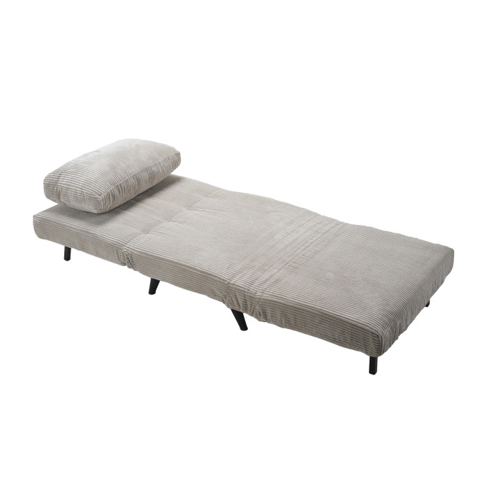 Sofá cama Triana – Sillón plegable clic clac con cojín lumbar