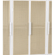 Aparador Maya – Diseño vintage ovalado con estructura metálica