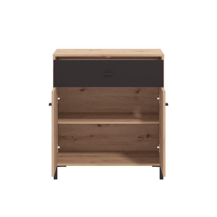 Aparador Avion – Mueble moderno con acabado roble y efecto alistonado