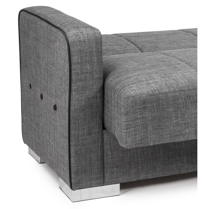 Sofá cama Torra – Con arcón, muelles y cojines incluidos