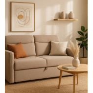 Sofá cama Ubud 2 plazas – Compacto con apertura tipo delfín