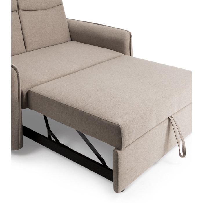 Sofá cama Ubud 2 plazas – Compacto con apertura tipo delfín