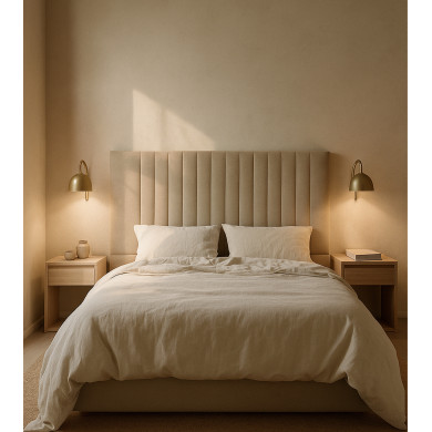 Cabecero Artik – Diseño acolchado con rayas verticales