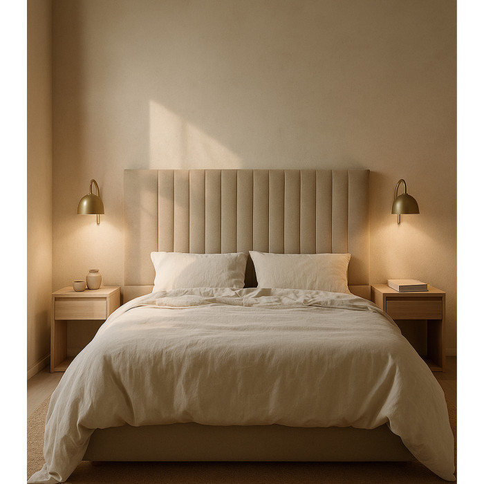 Cabecero Artik – Diseño acolchado con rayas verticales