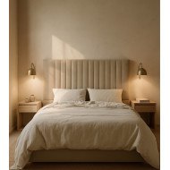 Cabecero Artik – Diseño acolchado con rayas verticales