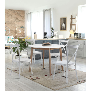 Pack 4 sillas polipropileno BONNIE