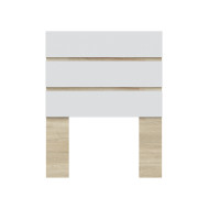 Cabezal Ébano cama 90 cm – Diseño moderno y fijación a pared