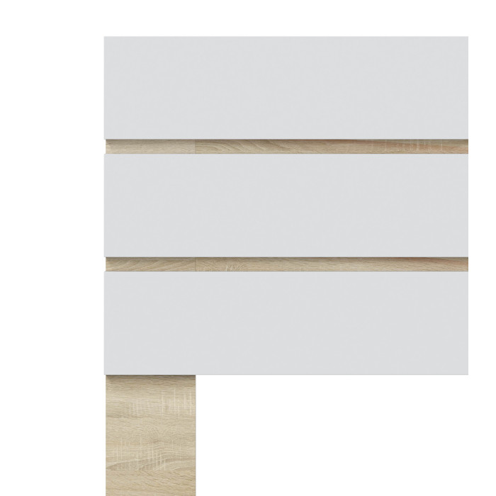 Cabezal Ébano cama 90 cm – Diseño moderno y fijación a pared