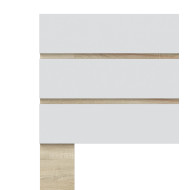 Cabezal Ébano cama 90 cm – Diseño moderno y fijación a pared