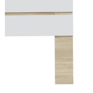 Cabezal Ébano cama 90 cm – Diseño moderno y fijación a pared