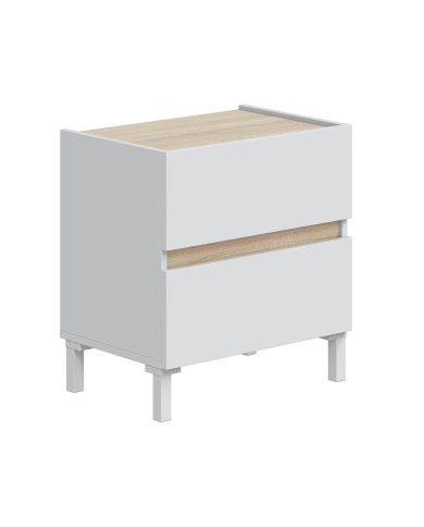 Pack Ébano – Cabecero con dos mesitas de noche moderno y funcional Pack Ébano – Cabecero con dos mesitas de noche moderno y funcional