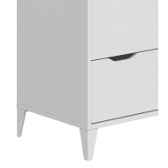 Cómoda Noive 3 cajones – Compacta con patas altas y guías metálicas