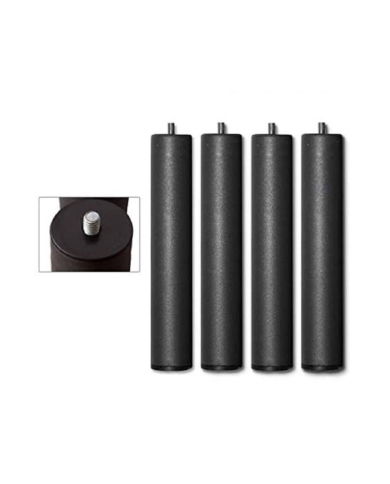 Pack patas de somier forma cilíndrica