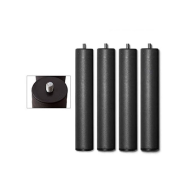Pack patas de somier forma cilíndrica
