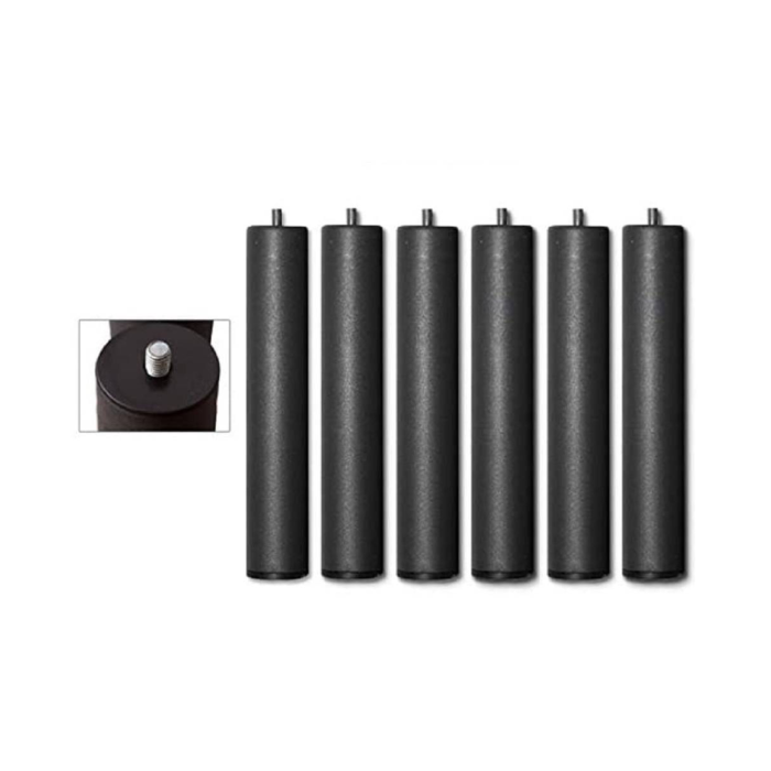 Pack patas de somier forma cilíndrica