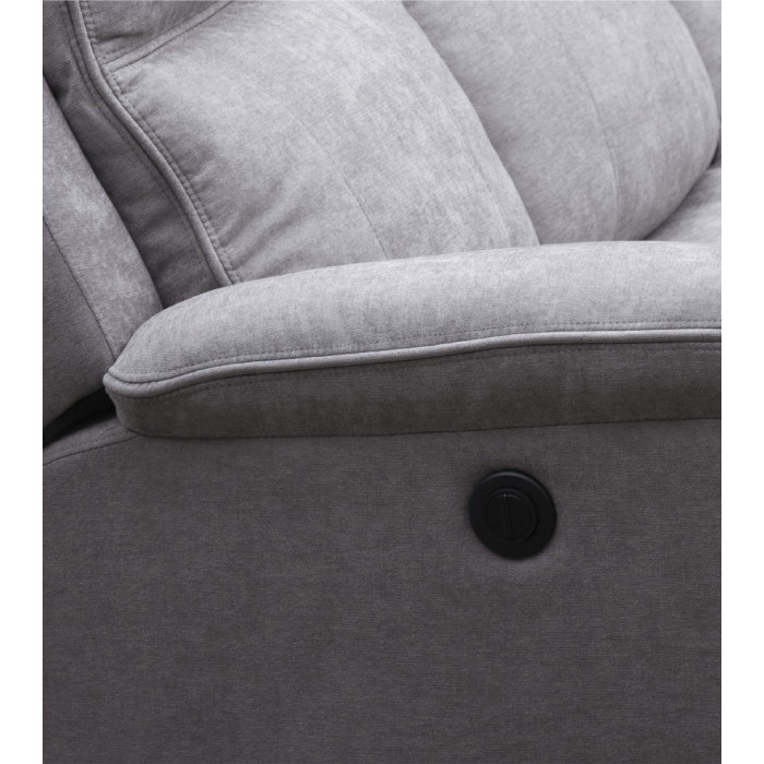 Sofá Reimon eléctrico 3 plazas – Relax motorizado con estilo moderno