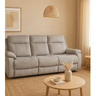 Sofá Reimon eléctrico 3 plazas – Relax motorizado con estilo moderno