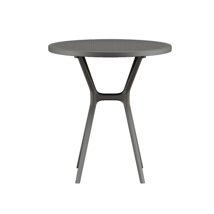 Mesa auxiliar Gaia – Redonda y ligera para exterior o interior