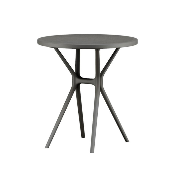 Mesa auxiliar Gaia – Redonda y ligera para exterior o interior