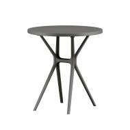 Mesa auxiliar Gaia – Redonda y ligera para exterior o interior